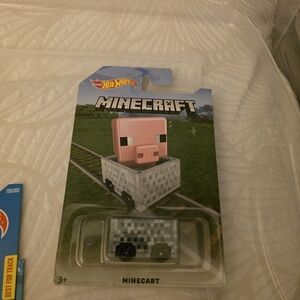 Hot Wheels Minecraft Minecart Toy